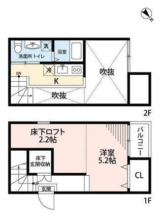 ベーネ明治の物件間取画像